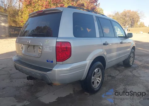 2003 Honda Pilot Ex из США, поврежденный, VIN 2HKYF18453H573000